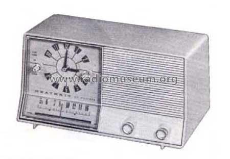 Clock Table Radio GR-121; Heathkit Brand, (ID = 816117) Radio