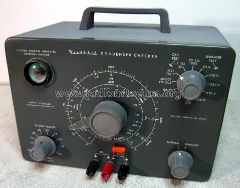 Condenser Checker C-3; Heathkit Brand, (ID = 2635074) Ausrüstung