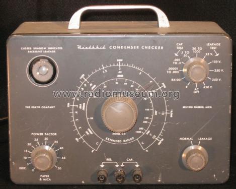 Condenser Checker C-3; Heathkit Brand, (ID = 893393) Equipment