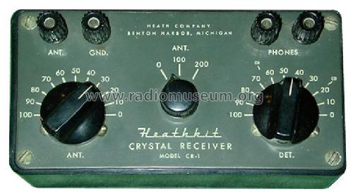 heathkit cr-1 crystal radio performance