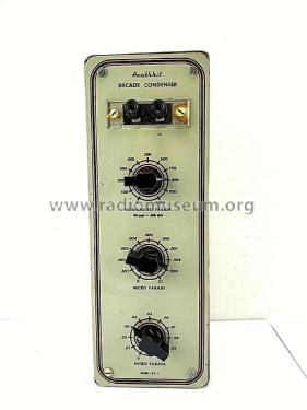 Decade Condenser DC-1; Heathkit Brand, (ID = 2988253) Equipment