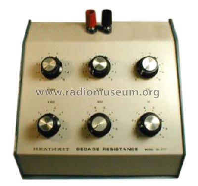 Decade Resistance IN-3117; Heathkit Brand, (ID = 701515) Equipment