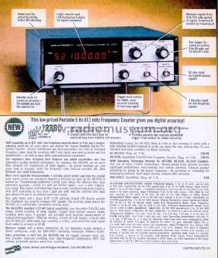 Digital-Frequency-Counter IM-2420 / SM-2420; Heathkit Brand, (ID = 2732053) Equipment