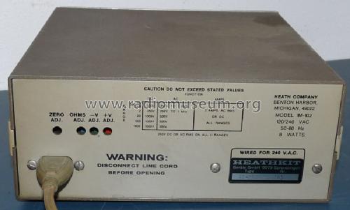 Digital Multimeter IM-102; Heathkit Brand, (ID = 758717) Equipment