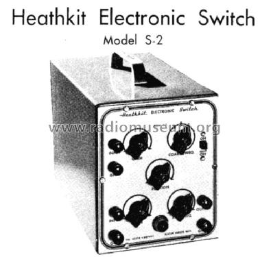 Electronic Switch S-2; Heathkit Brand, (ID = 166062) Ausrüstung