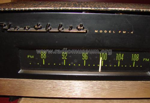 FM Tuner FM-4; Heathkit Brand, (ID = 1536642) Radio