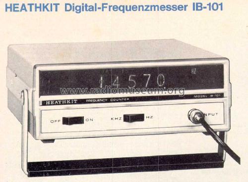 Frequency Counter IB-101; Heathkit Brand, (ID = 625471) Equipment