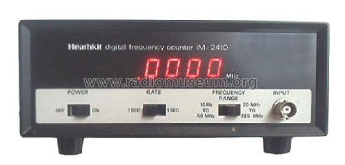 Frequency Counter IM-2410; Heathkit Brand, (ID = 177299) Equipment