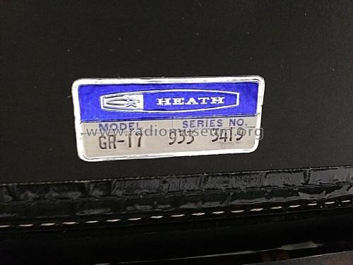 GR-17; Heathkit Brand, (ID = 2820054) Radio