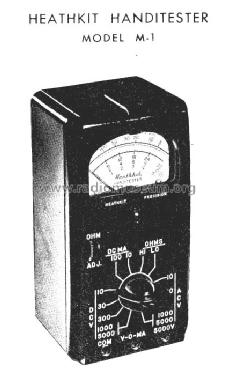 Handitester M-1; Heathkit Brand, (ID = 166066) Equipment