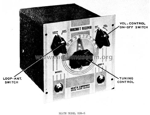 HBR-5 Commercial Re Heathkit Brand, Heath Co.; Benton Harbor MI ...