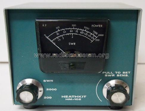 HF-SWR-Meter HM-102; Heathkit Brand, (ID = 2060156) Amateur-D