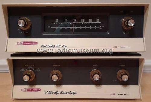 High Fidelity FM Tuner AJ-31; Heathkit Brand, (ID = 2857010) Radio