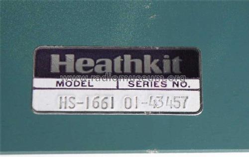 HS-1661; Heathkit Brand, (ID = 790587) Speaker-P