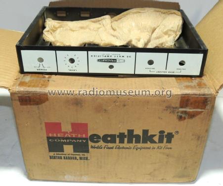 Mono Power Amplifier AA-81; Heathkit Brand, (ID = 2907059) Ampl/Mixer