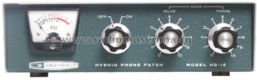 Hybrid Phone Patch HD-15; Heathkit Brand, (ID = 767825) Amateur-D