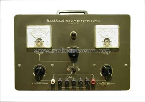 Regulated Power Supply PS-4; Heathkit Brand, (ID = 654784) Equipment