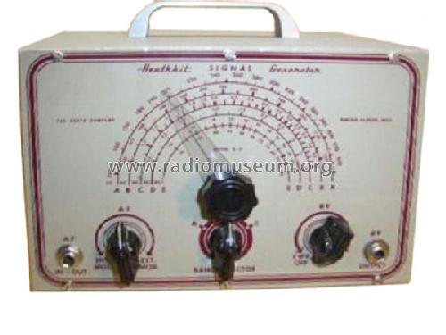 Signal Generator G-5 Equipment Heathkit Brand, Heath Co.; Benton ...