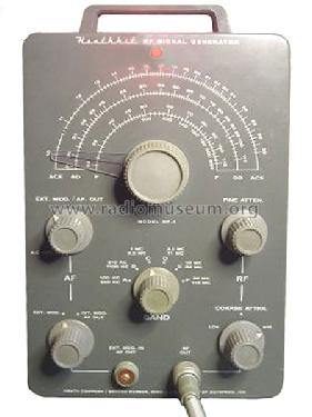 RF Signal Generator RF-1; Heathkit Brand, (ID = 169417) Equipment