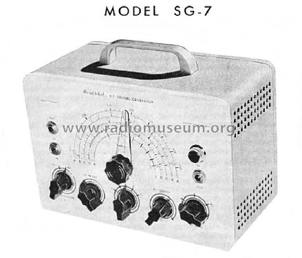 Signal Generator SG-7; Heathkit Brand, (ID = 166070) Equipment