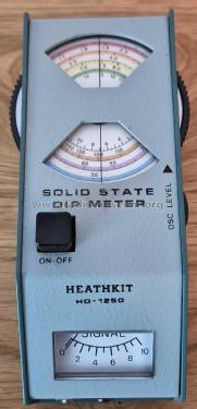 Solid State Dip Meter HD-1250; Heathkit Brand, (ID = 3101791) Equipment