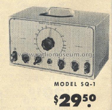 Square Wave Generator SQ-1; Heathkit Brand, (ID = 126019) Equipment