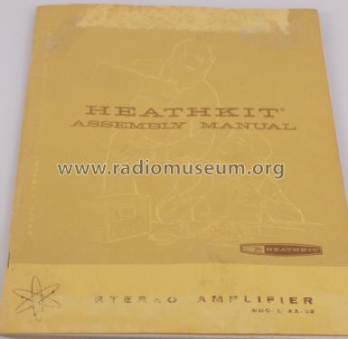 Stereo Amplifier AA-32; Heathkit Brand, (ID = 2949971) Verst/Mix