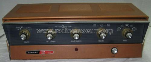 Stereo Preamplifier AA-141A; Heathkit Brand, (ID = 2755978) Verst/Mix
