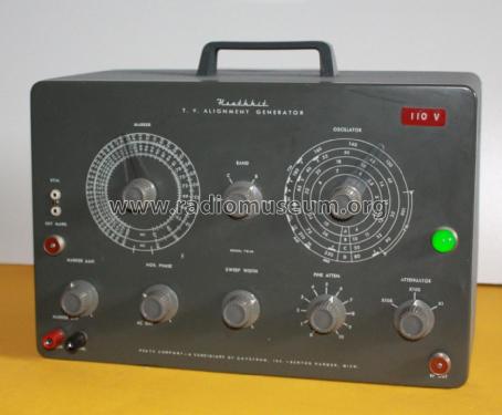 Television Alignment Generator TS-4A; Heathkit Brand, (ID = 3034791) Equipment