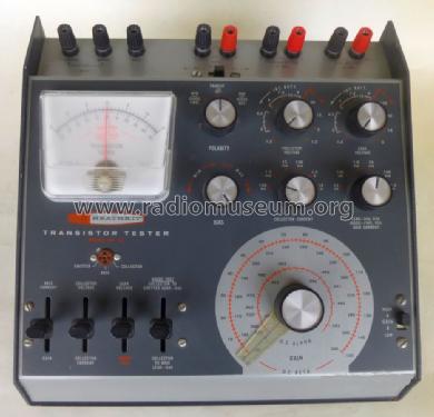 Transistor Tester IM-30; Heathkit Brand, (ID = 1636368) Equipment