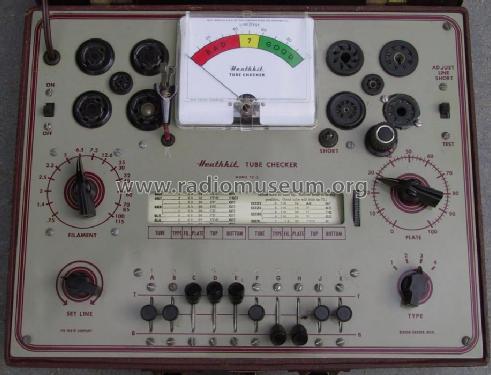 Tube Checker TC-2; Heathkit Brand, (ID = 461116) Equipment