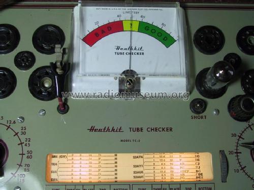 Tube Checker TC-2; Heathkit Brand, (ID = 461118) Equipment