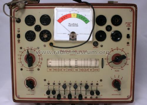 Tube Checker TC-2; Heathkit Brand, (ID = 703601) Equipment