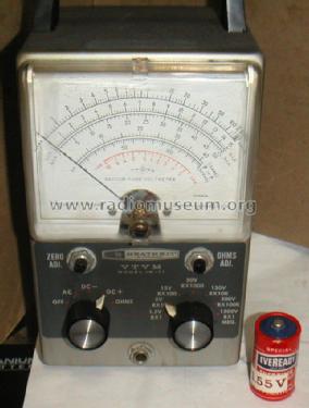 Vacuum Tube Voltmeter IM-11; Heathkit Brand, (ID = 1025750) Equipment