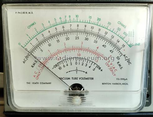 Vacuum Tube Voltmeter IM-13; Heathkit Brand, (ID = 2670682) Equipment