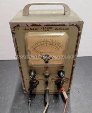 Vacuum Tube Voltmeter V2; Heathkit Brand, (ID = 3087199) Equipment