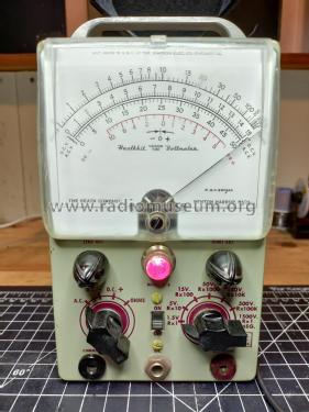 Vacuum Tube Voltmeter V-6; Heathkit Brand, (ID = 2762757) Equipment