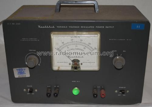 Variable Voltage Regulated American tubes Equipment Heathkit Brand 