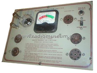 Vibrator Tester VT-1; Heathkit Brand, (ID = 168397) Equipment