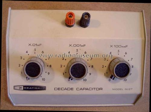 Decade Capacitor IN-27; Heathkit UK by (ID = 1414494) Equipment