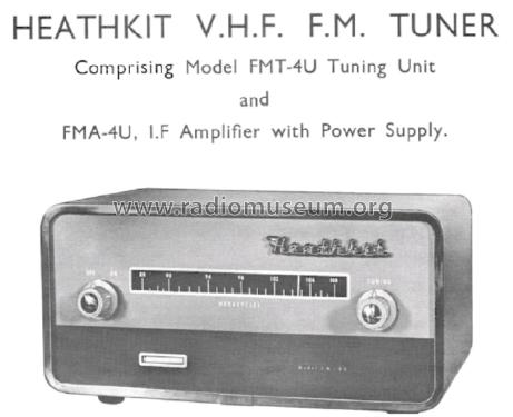 Tuning Unit FMT-4U; Heathkit UK by (ID = 3020438) Radio