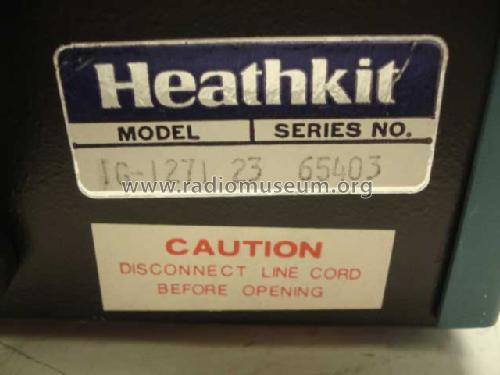 Funktion Generator IG-1271; Heathkit UK by (ID = 779689) Equipment