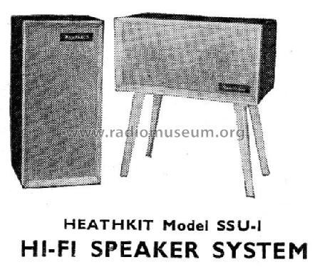 Hi-Fi Speaker System SSU-1; Heathkit UK by (ID = 2596638) Speaker-P