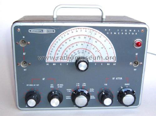 Signal Generator RF-1U; Heathkit UK by (ID = 152845) Equipment