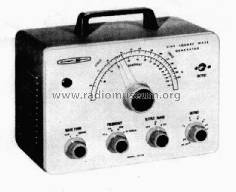 Sine-Square Wave Generator AO-IU; Heathkit UK by (ID = 114282) Equipment