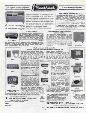 Stereo Amplifier S-33; Heathkit UK by (ID = 2833413) Ampl/Mixer