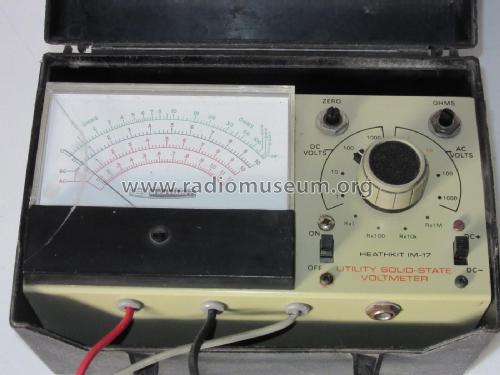 Transistor-Voltmeter IM-17G; Heathkit UK by (ID = 2397793) Equipment