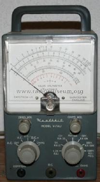 Valve Voltmeter V-7AU; Heathkit UK by (ID = 365040) Equipment