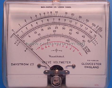 Valve Voltmeter VVM IM-18 U; Heathkit UK by (ID = 2253011) Equipment