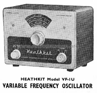 Variable Frequency Oscillator VF-1U; Heathkit UK by (ID = 2596647) Amateur-D